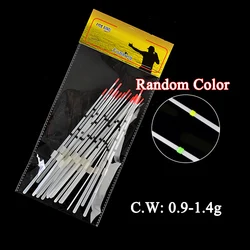 FISH KING Portable Stainless Steel Winter Ice Fishing Rod Set - 5-piece Pack - 140mm (C.W 0.9-1.4g)