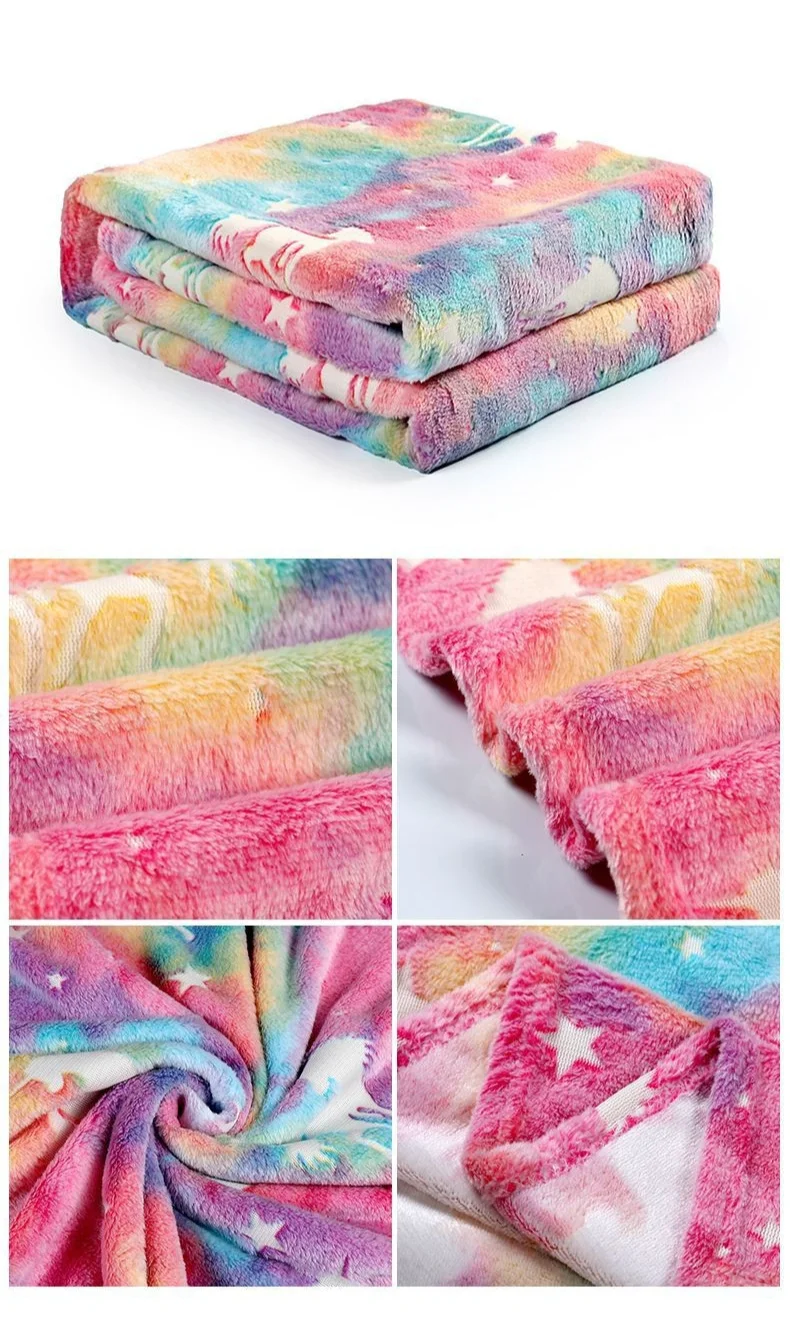 Couvertures en flanelle pour enfants à vendre à chaud, couvertures lumineuses_voghion.com