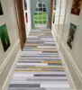 Nordic Modern Villa Long Corridor Carpet Runner Hall Passageway Home Large Rugs Stairway Comfortable Durable Washable Floor Mat 4