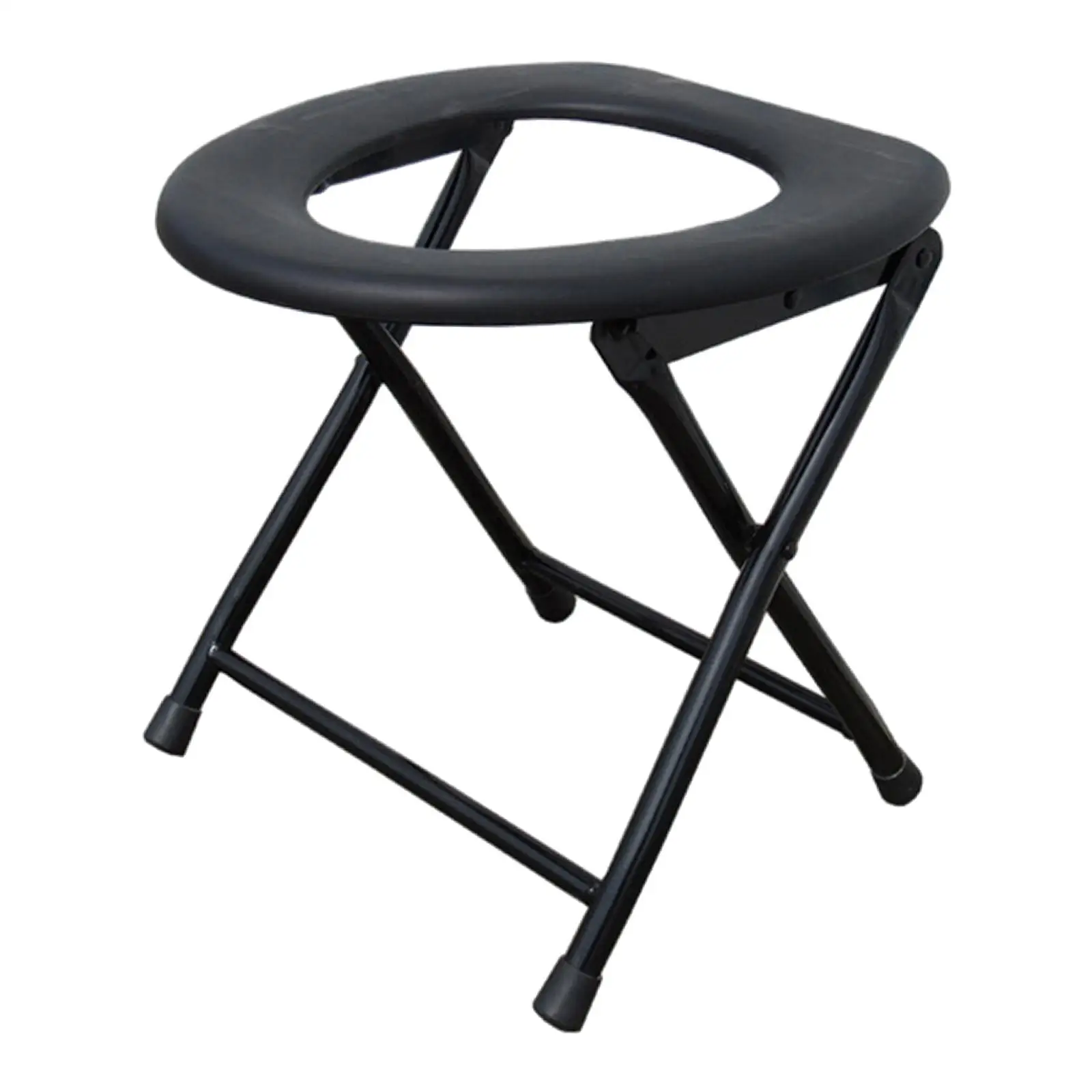 Portable Camping Toilet Seat Bedside Commodes for Adults Comfortable Folding Portable Camping Toilet Seat Bedside Commodes for Adults Comfortable Folding