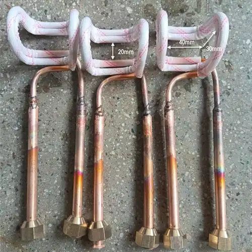 Opening U-Shaped Copper Induction Heating Coil Metalworking Welding Brazing Metalworking Heating Head for Industrial Use - Image 9