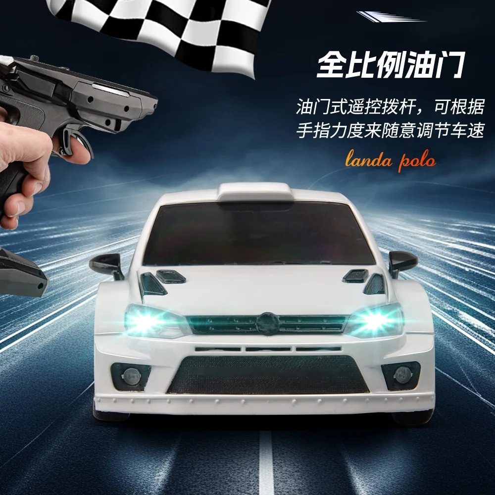Landa Technology LD2801 Fully Proportional 4WD Drift Remote Control Car POLO R Charging High Speed Racing Christmas Gift Toy 3