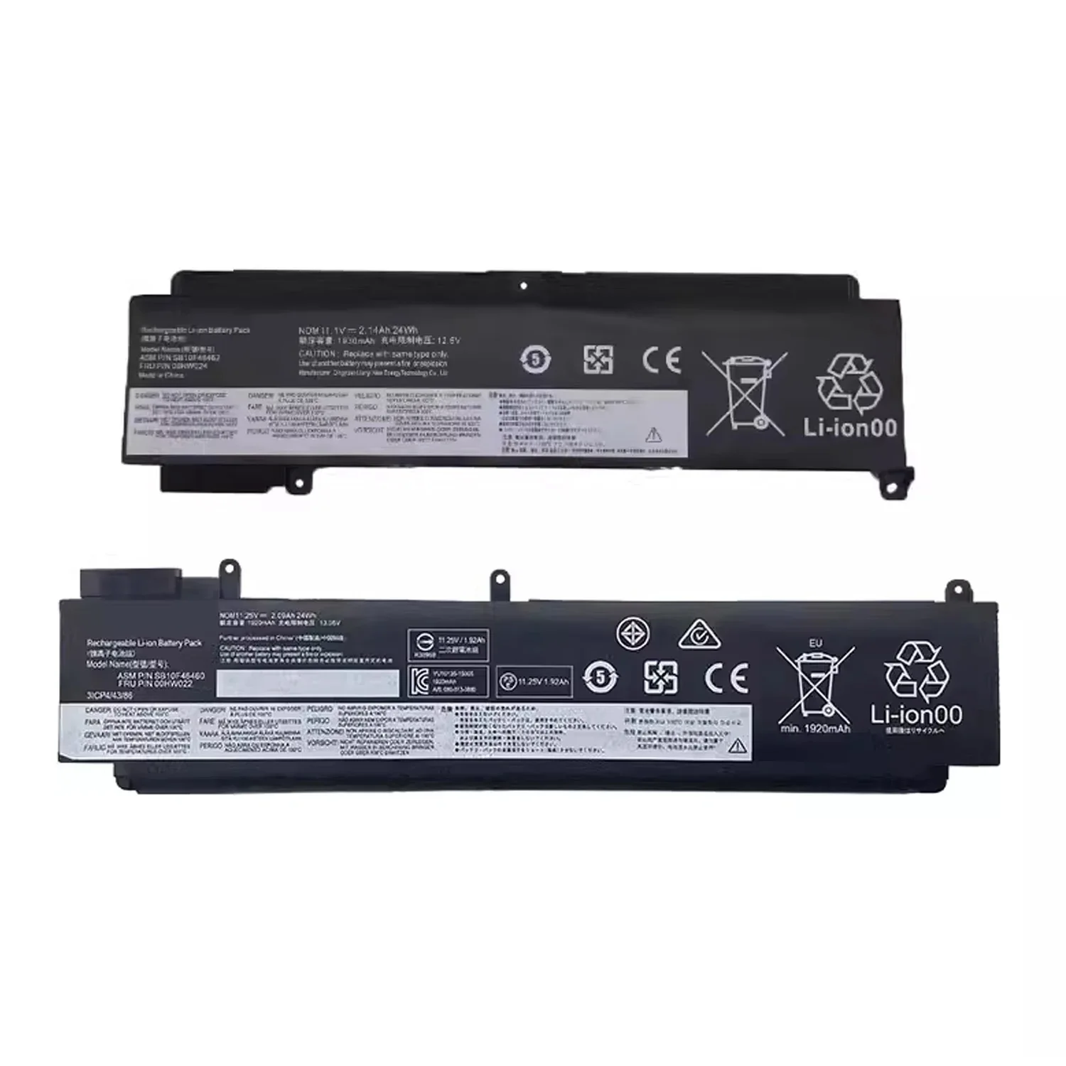 Сменная батарея для ноутбука Lenovo ThinkPad T460S T470S 01AV406 01AV405 00HW022 00HW023 SB10F46460 SB10F46461 SB10J79002