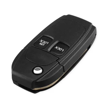 Chiave telecomando per VOLVO S80 S60 V70 XC70 XC90 d25 - KEYYOU Modificato Switchblade Vibrazione Pieghevole Remoto Intelligente Chiave Dell automobile Borsette Sostituzione Fob Caso Per