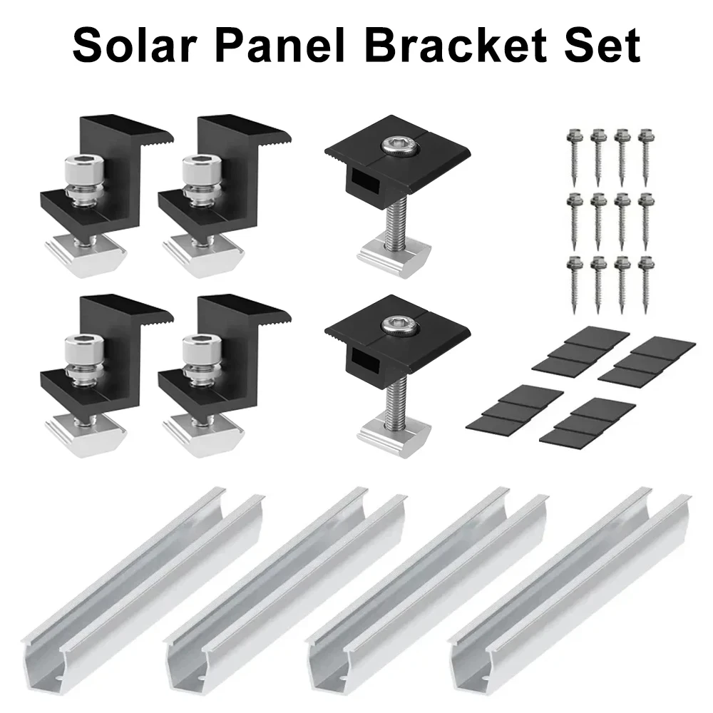 Kit De Montage Pour Panneaux Solaires SOLAR CLAM-P – Jusqu’à 20 Panneaux
