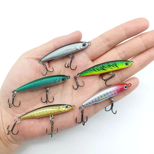 HISTOLURE 8.3g 13.4g Sinking Pencil Fishing Lure Minnow Freshwater Creek  Wobbler Artificial Hard Plastic