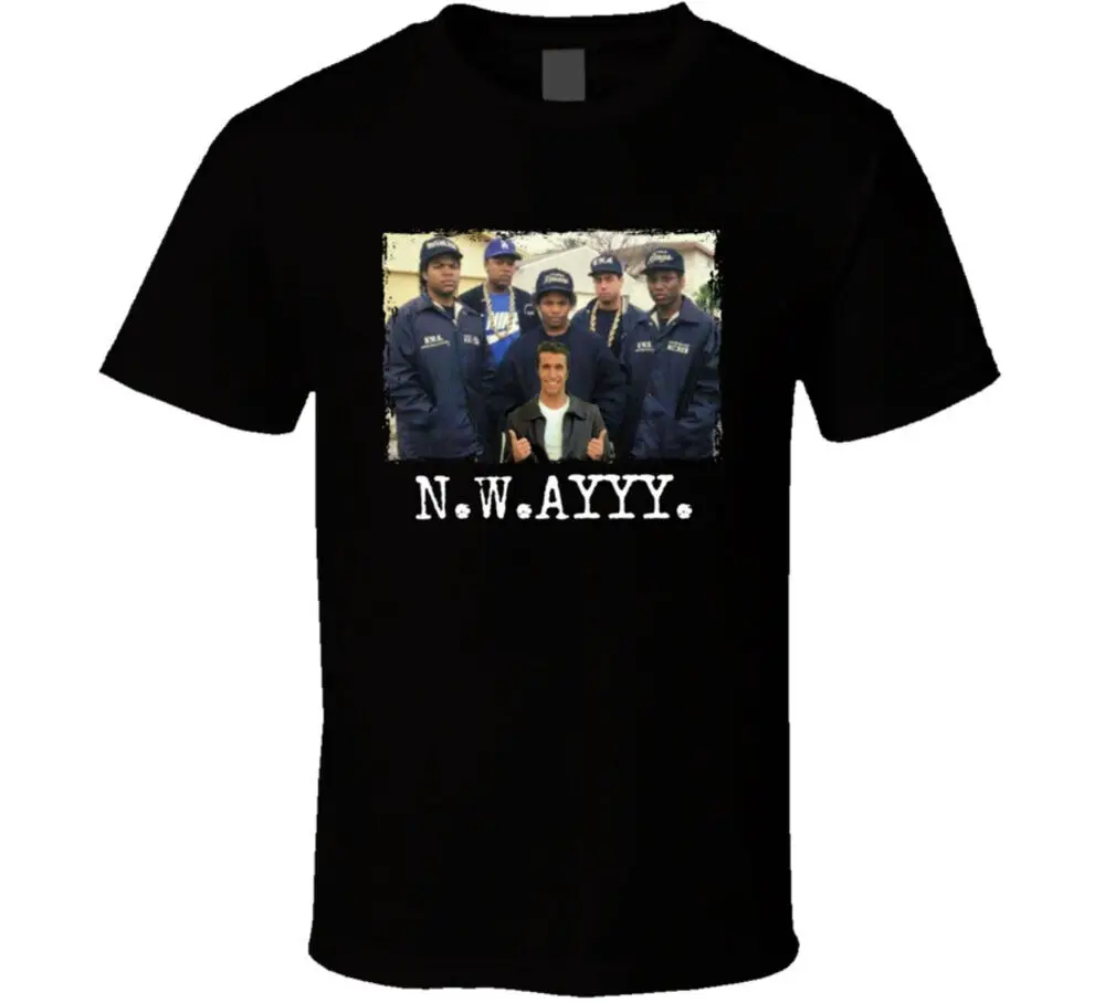 

Масса нетто Футболка Ayyy fonie Nwa Mashup