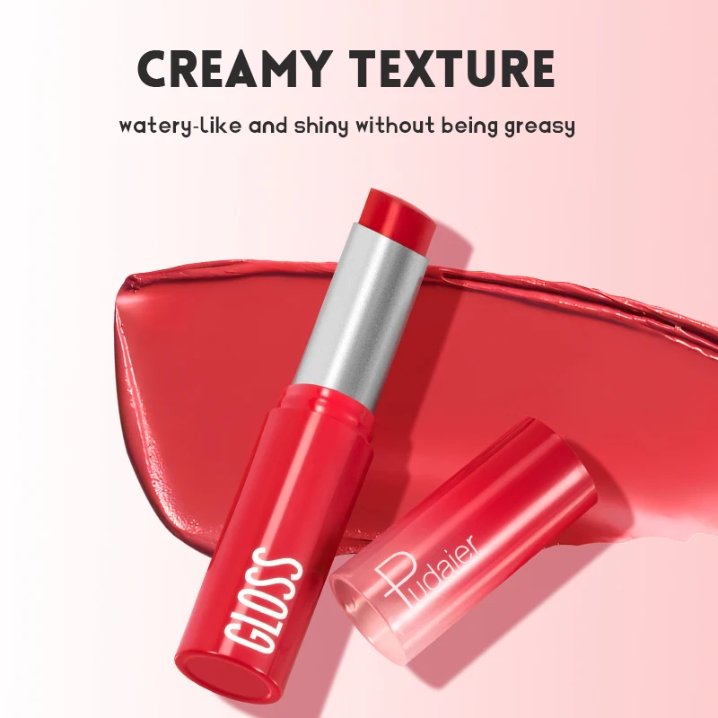 Watery Mirror Lipstick White Not Easy to Stain Cup Water Light Moisturizing Lip Glaze Lip Gloss