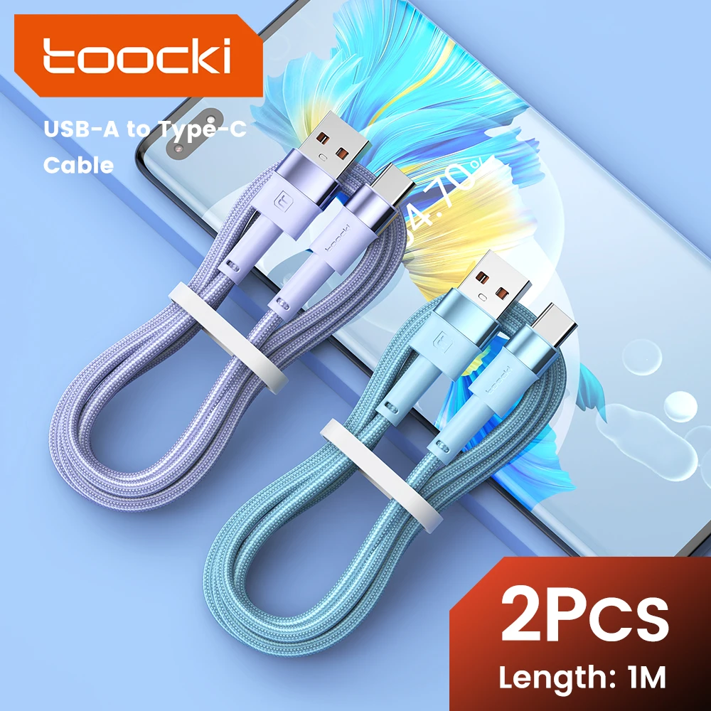 Toocki 2 Pack 3A USB C Cable Type C For Xiaomi 12t Pro Realme Redmi Note 12 Pro Poco F3 X4 GT Fast Charging Cable Data Cord Wire Best Sellers In Phones Accessories Toocki 2 Pack 3A USB C Cable Type C For Xiaomi 12t Pro Realme Redmi Note 12 Pro Poco F3 X4 GT Fast Charging Cable Data Cord Wire Best Sellers In Phones Accessories