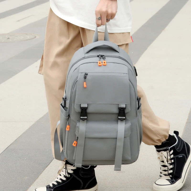 

Large Capacity Men's Backpack Leisure Travel Travel Computer Backpack Female High School Junior High School Bag College Student