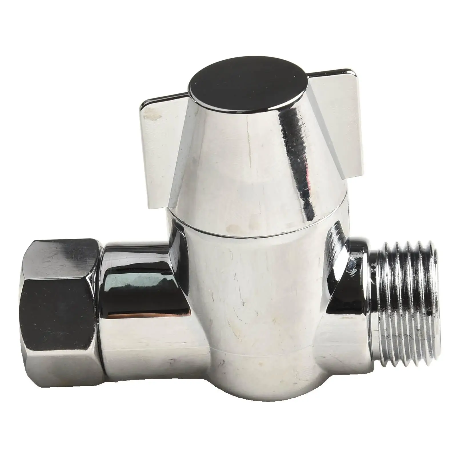 G1/2in 3 Way Diverter Valve T-Adapter Converter Shower Water Tap Connector Bathroom Faucet Water Separator ABS diverter valve shower head diverter valve t adapter valve