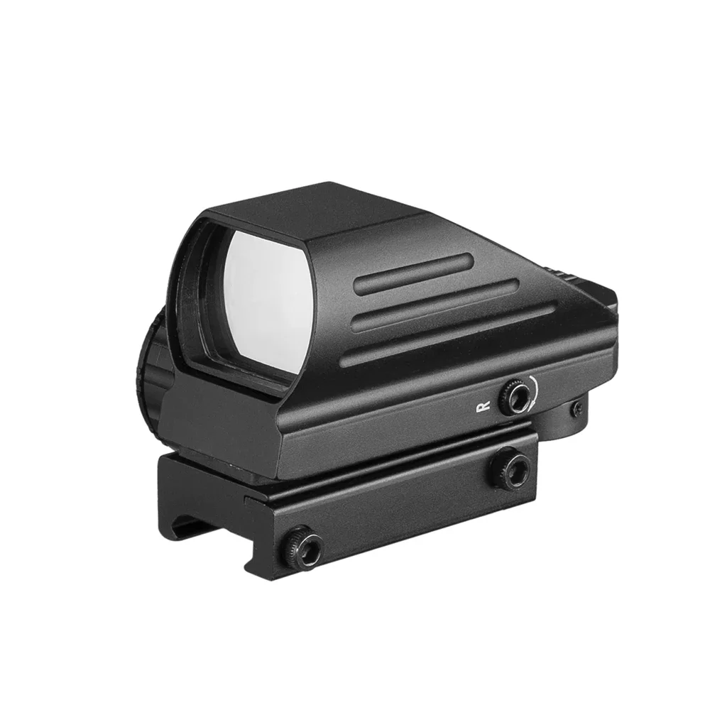 4-12x50 Scope Illuminated Rangefinder Rifle Holographic 4 Reticle Sight 20mm Red Grenn Laser For Hunting Riflescope