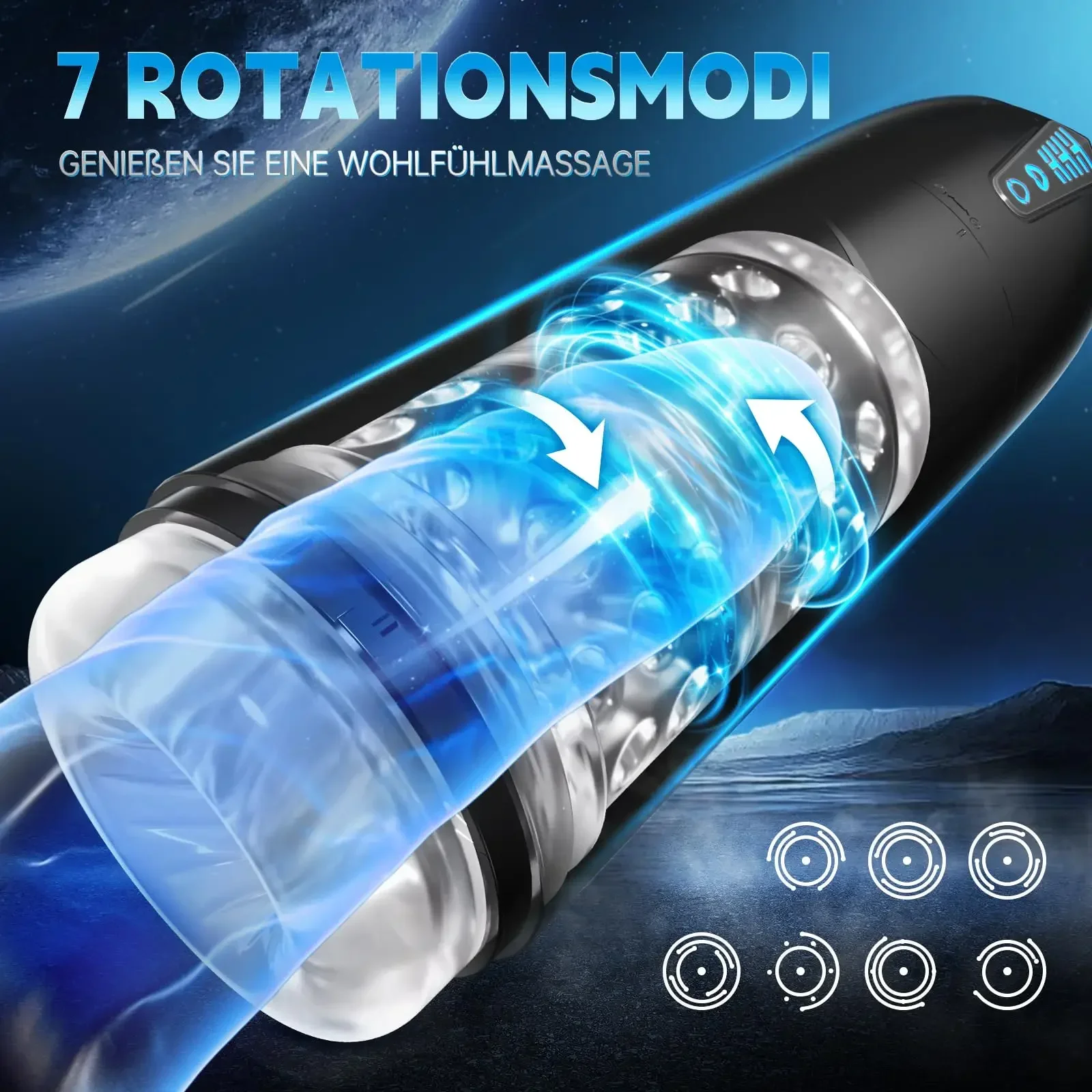 Automatic Sucking Male Mastubator Blowjob Vibration Masturbation Cup 3D Realistc Vagina Pocket Pussy Adult Sex Toys for Man