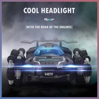 RC 1203B drift spray racing car high-speed light music 2.4g remote control children's electric charging toy RC car model 1