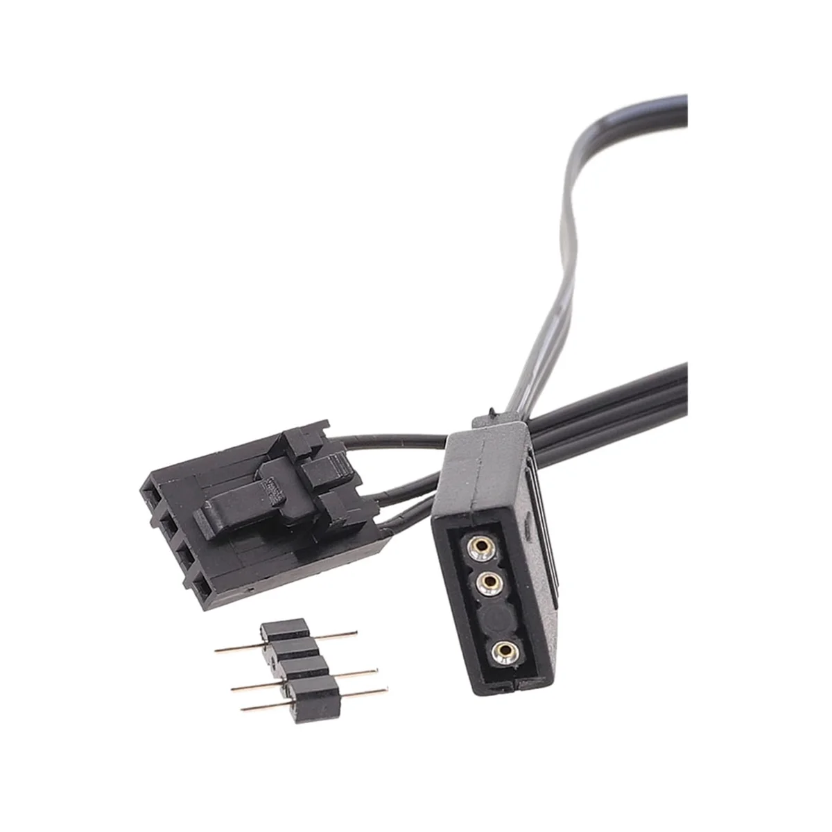 

For Corsair 4PIN RGB to Standard ARGB 3-Pin 5V Adapter Connector RGB Cable 25cm