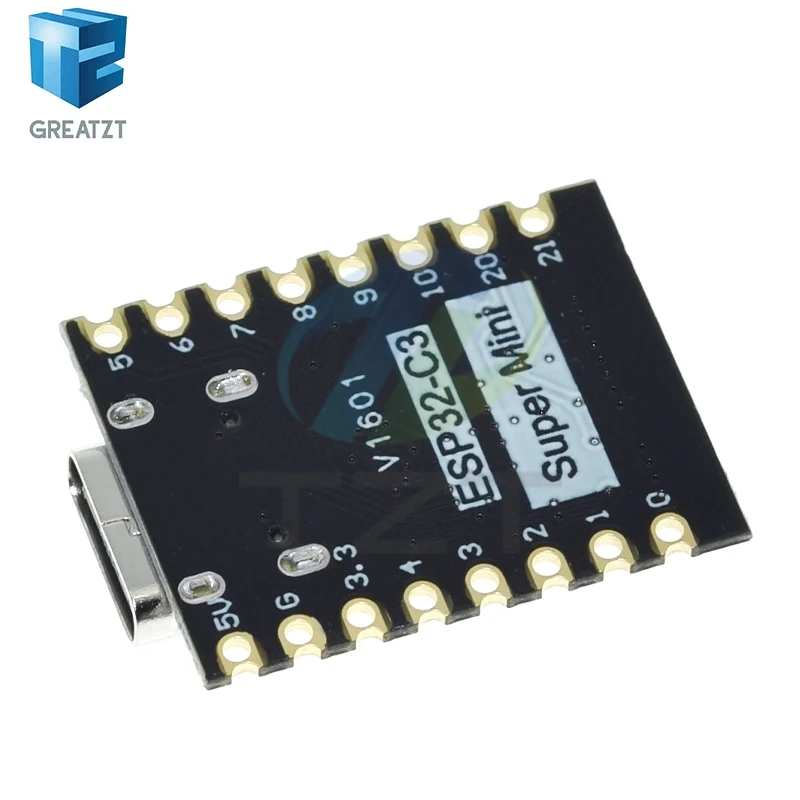 รูปสินค้า GREATZT ESP32-C3 บอร์ดพัฒนา ESP32 ซุปเปอร์มินิบอร์ดพัฒนา ESP32 บอร์ดพัฒนาอินเตอร์เน็ตไร้สายบลูทูธสำหรับอาร์ดูโน่