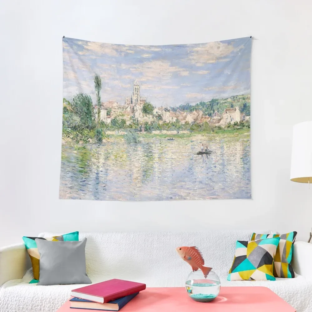 

Vetheuil in Summer by Claude Monet Tapestry Wall Coverings Decor Home Room Design Wallpapers Home Decor Tapestry