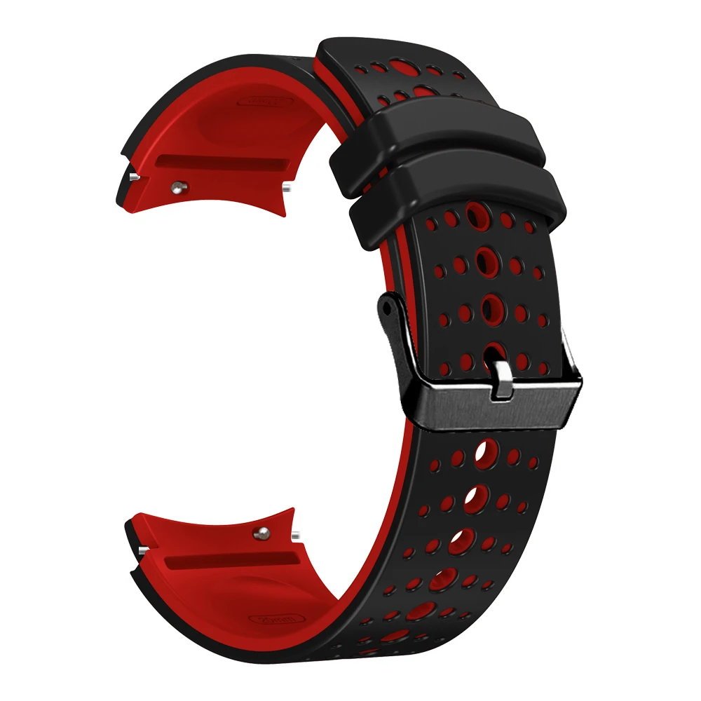 Breathable No-Gap Silicone Watch Strap
