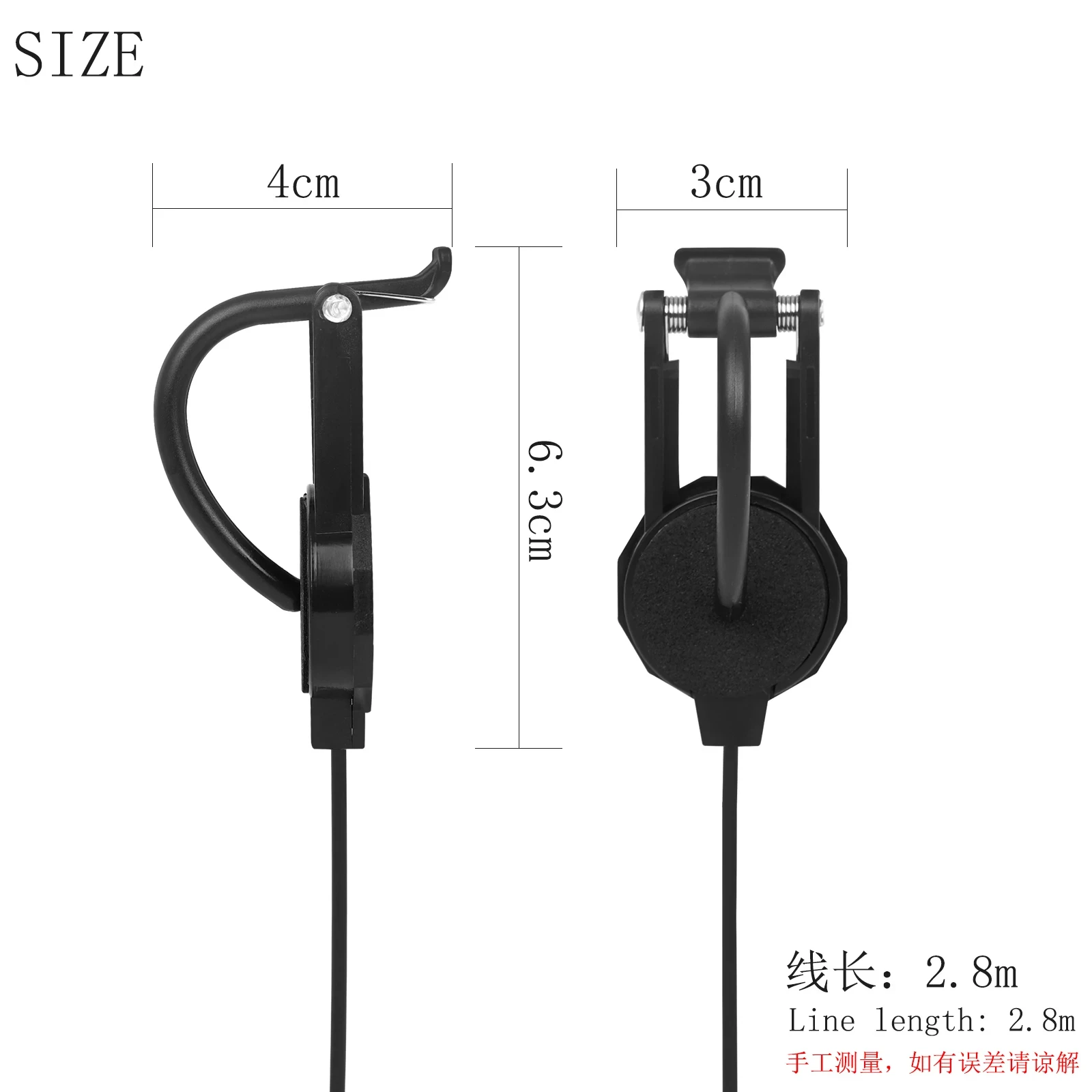 Description Picture 6 of itemAudio Jack Clip On Pickup for Acoustic Guitar Mandolin Bouzouki Violin Banjo Ukulele Lute
