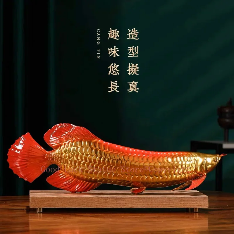 

Коллекция 2023 года, хороший успех, украшение для дома, магазин компании, медная аравана, Золотая Рыба, удачи, преуспевающие деловые деньги, фэн-шуй, искусство