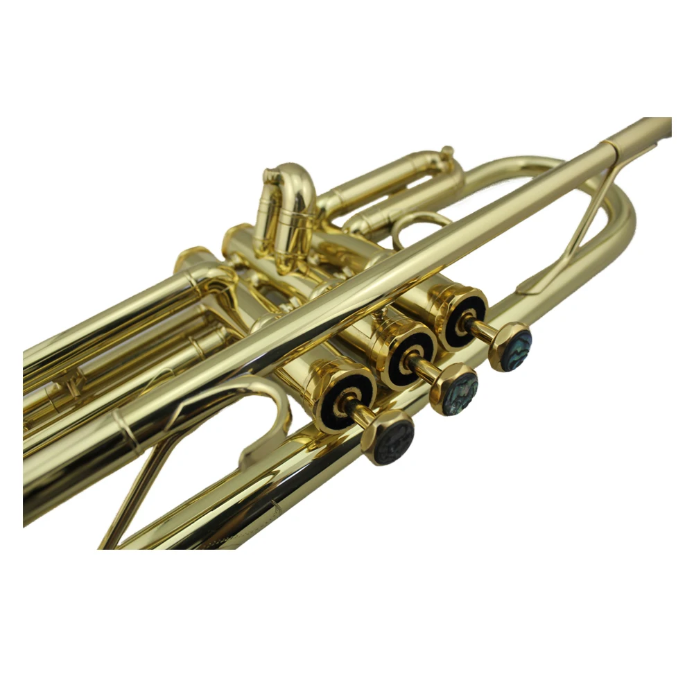 Eastern Music classic reverse leadpipe design .460&rdquo; ML bore with a one-piece Yellow Brass Bell trumpet