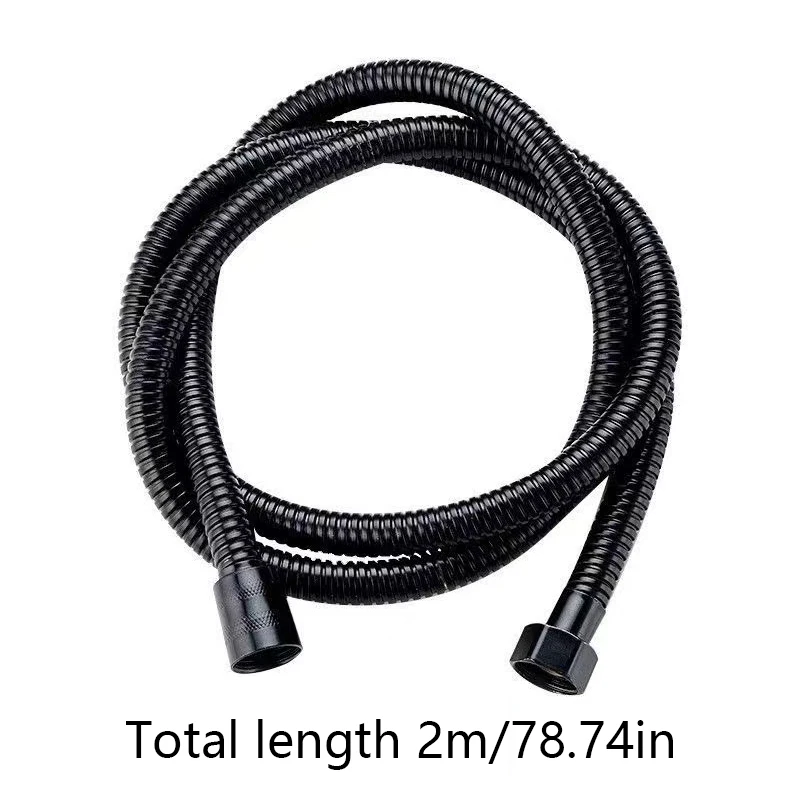 Stainless Steel Shower Hose Bathroom Shower Accessories Electroplated Hose Shower Hose Plumbing Hose Plumbing Supply Hose