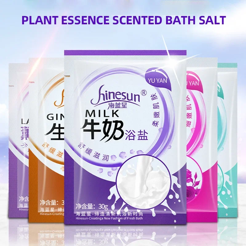 Foot Bath Soak Salt Rose Jasmine Scent Salts
