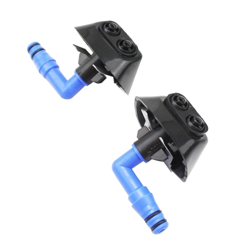 

2PCS Bumper Headlight Washer Sprayer Nozzle Jet & Clip Replacement 12803972 128039723 Front Left Right For Saab 9-3 93 2003-2012