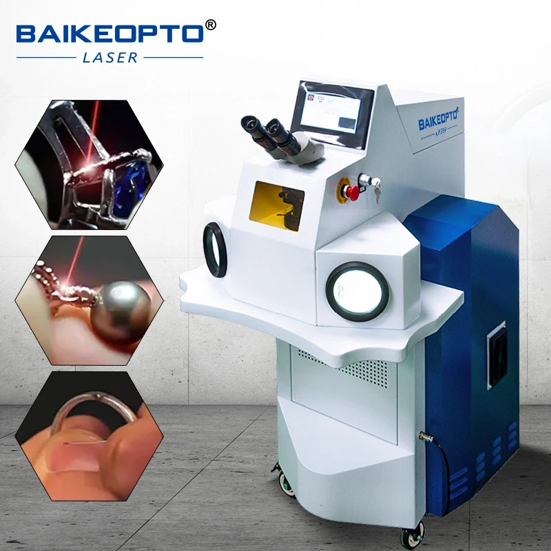 Hot Selling Best Price Portable Laser 200W YAG Spot Jewelry Laser Welding Machine 4