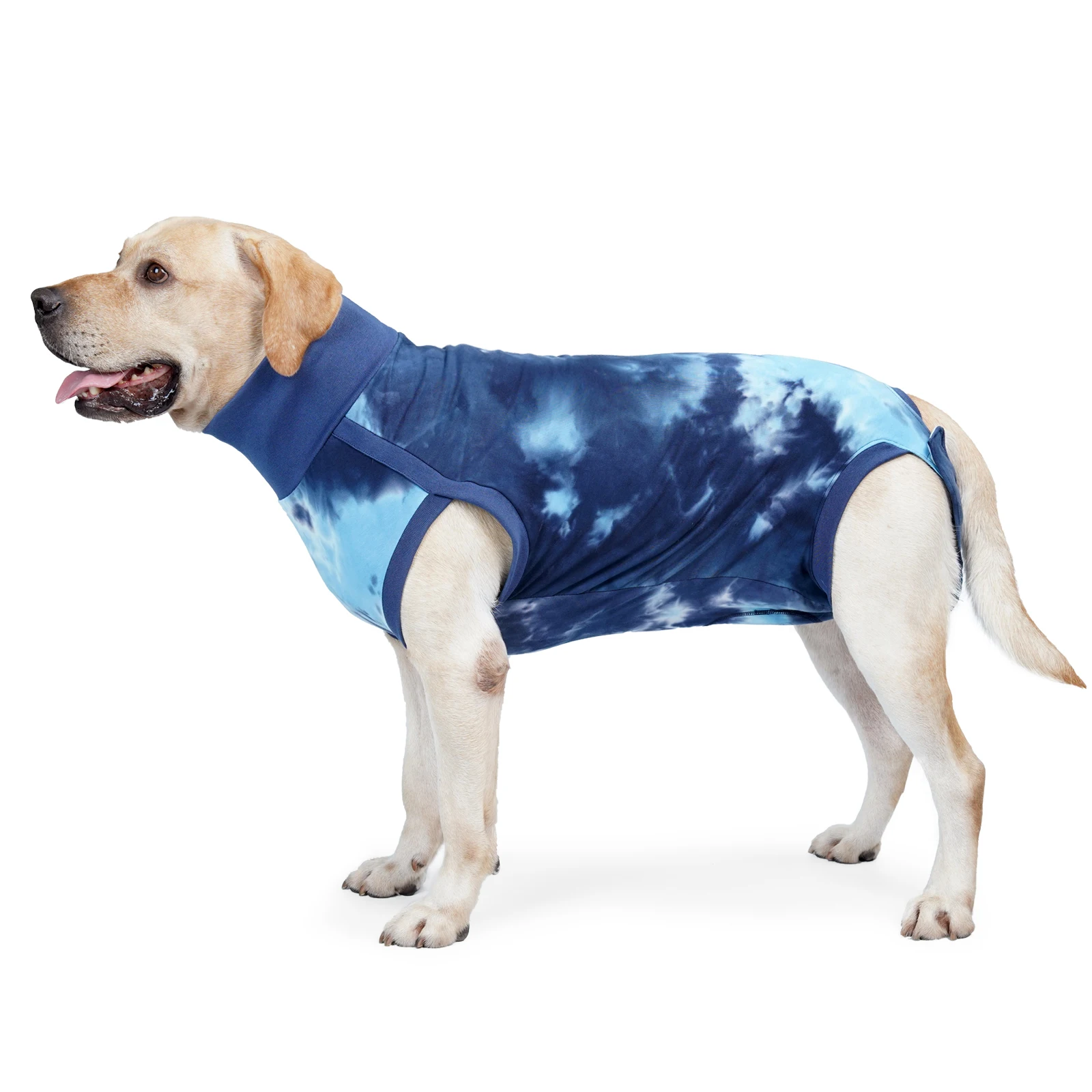 수술 후 회복복, 통기성 개 회복복, 애완동물 살균 수술복, 개 Onesie 바디..