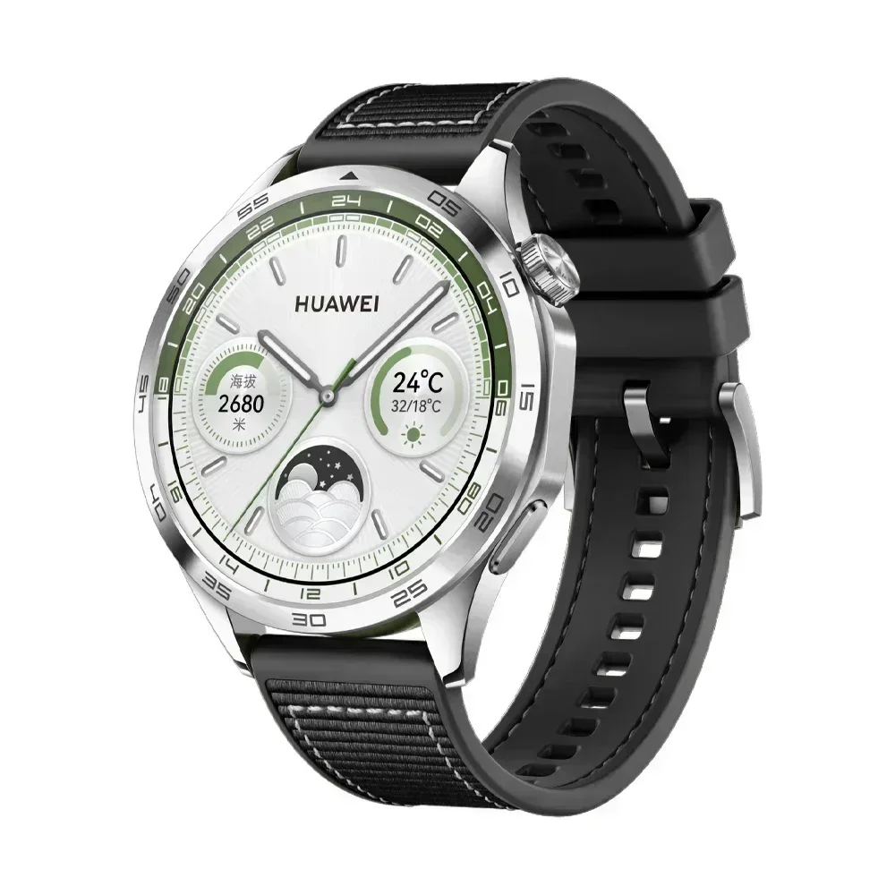 Universal 22mm Silicone & Nylon Woven Smart Watch Strap - Premium Design Bracelet