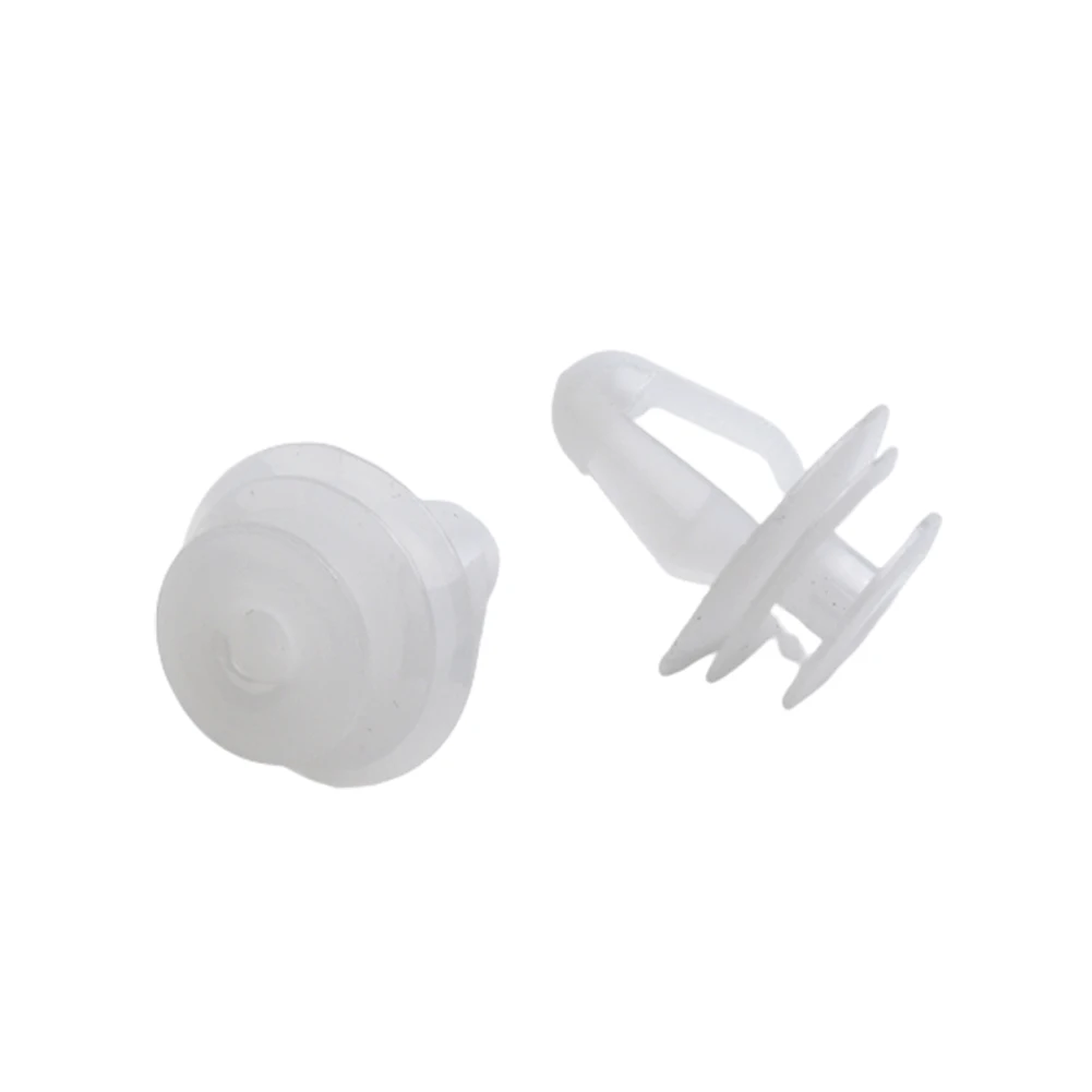 Accessories Fixed Clip Fixed clip Practical Replacement Useful Push Retainer Rivet Type White 9mm Fender Plastic