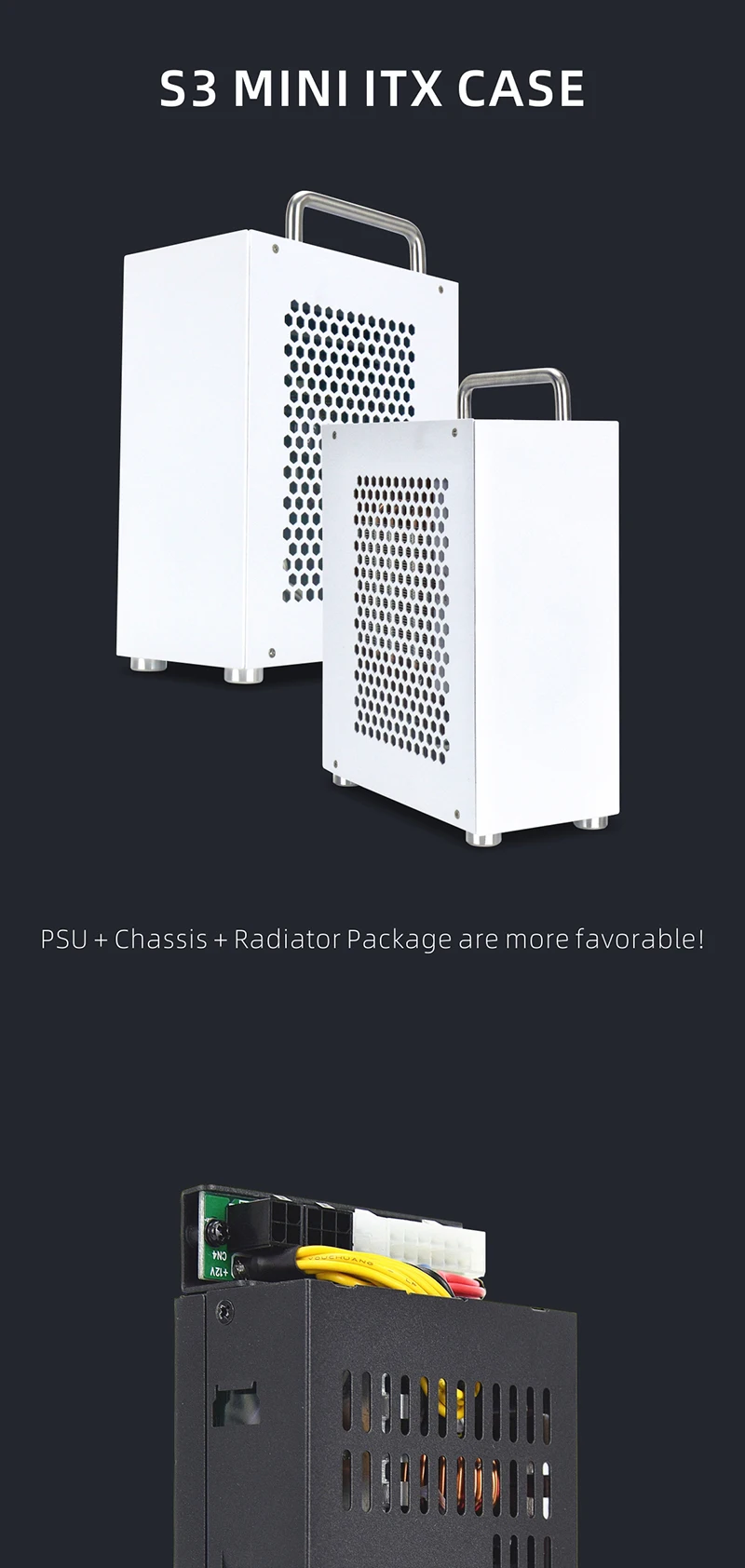 METALFISH 모듈러 전원 공급 장치 플렉스-ATX 400W PSU ITX 미니 PC 컴퓨터용 소형 1U 액티브 Pfc NAS  POS - G마켓 모바일