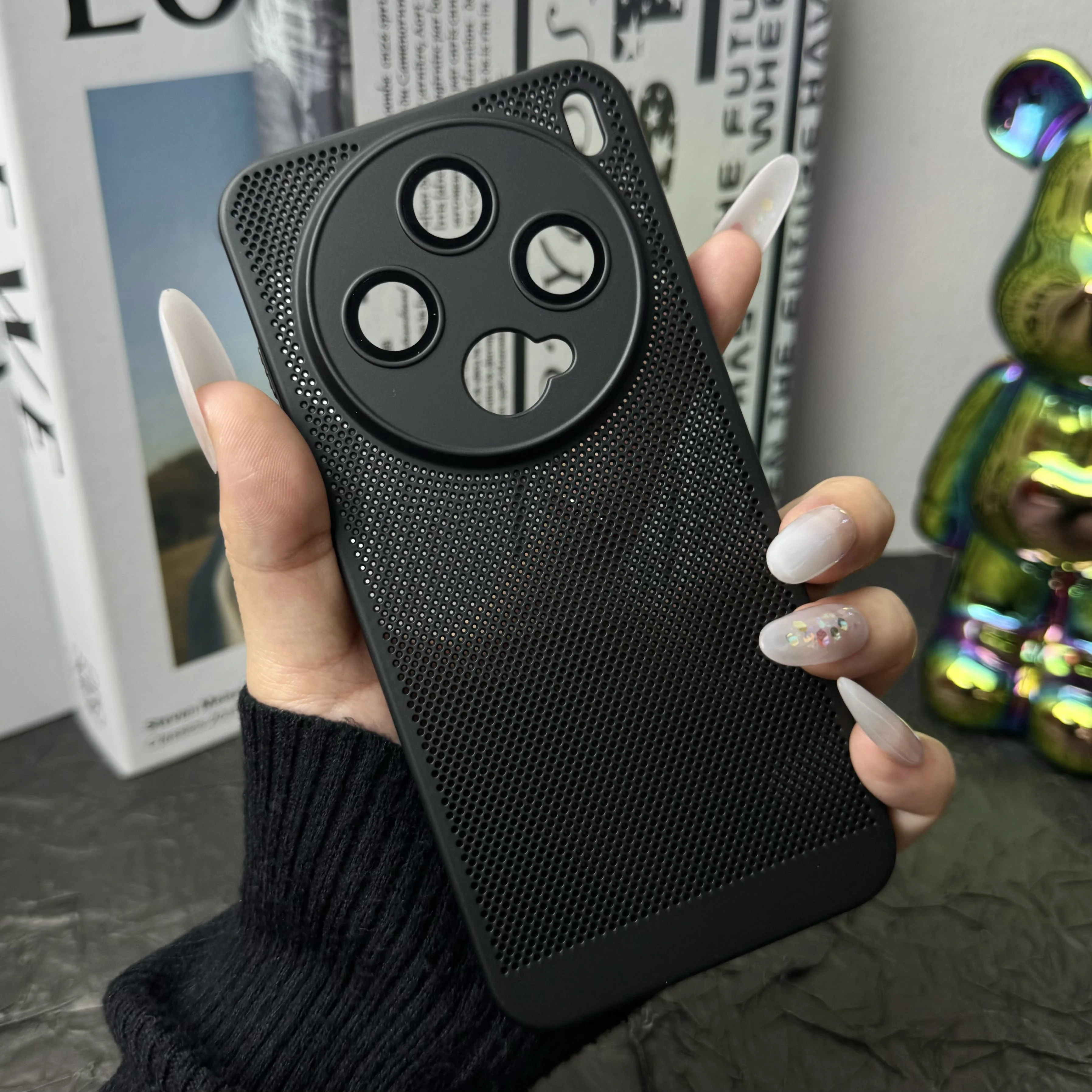 Ultra Thin Breathable Heat Dissipation Case with Camera Film Protection