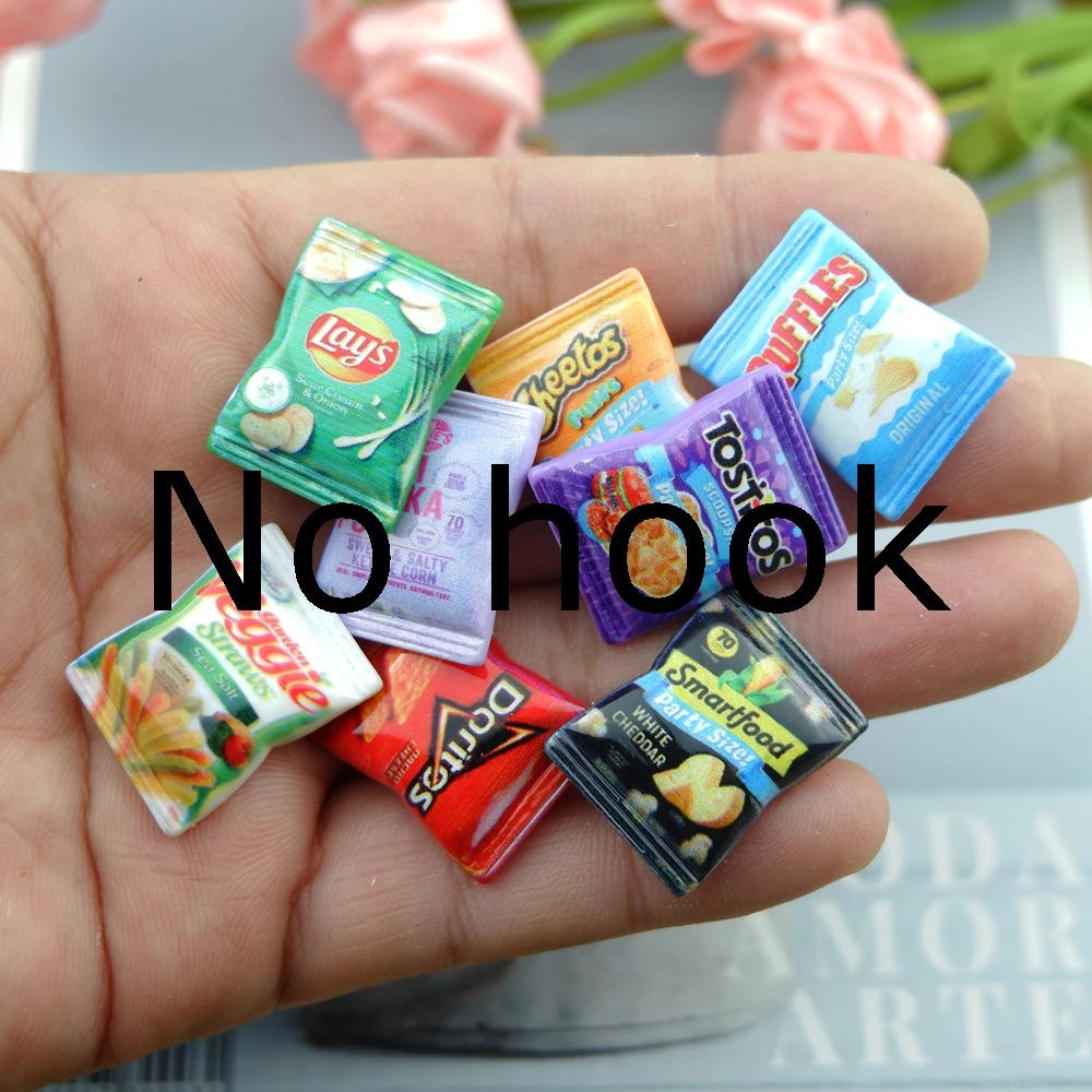 Charming Potato Chip-Inspired Charms for Jewelry Making - Wholesale Bulk Accessories