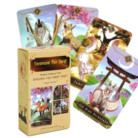 Seasonal Fox Tarot kitseysu to kitsune tarot 78 Cards Tarot english version 1