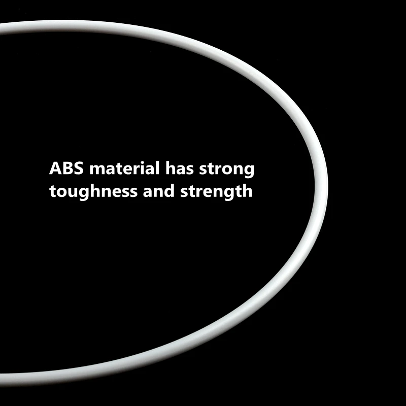 ABS Solid Round Bar 5~20PCS Diameter 1/1.5/2/3/4/5/6/8/10mm DIY Handmade Sand Table Material Model Building Plastic Solid Round