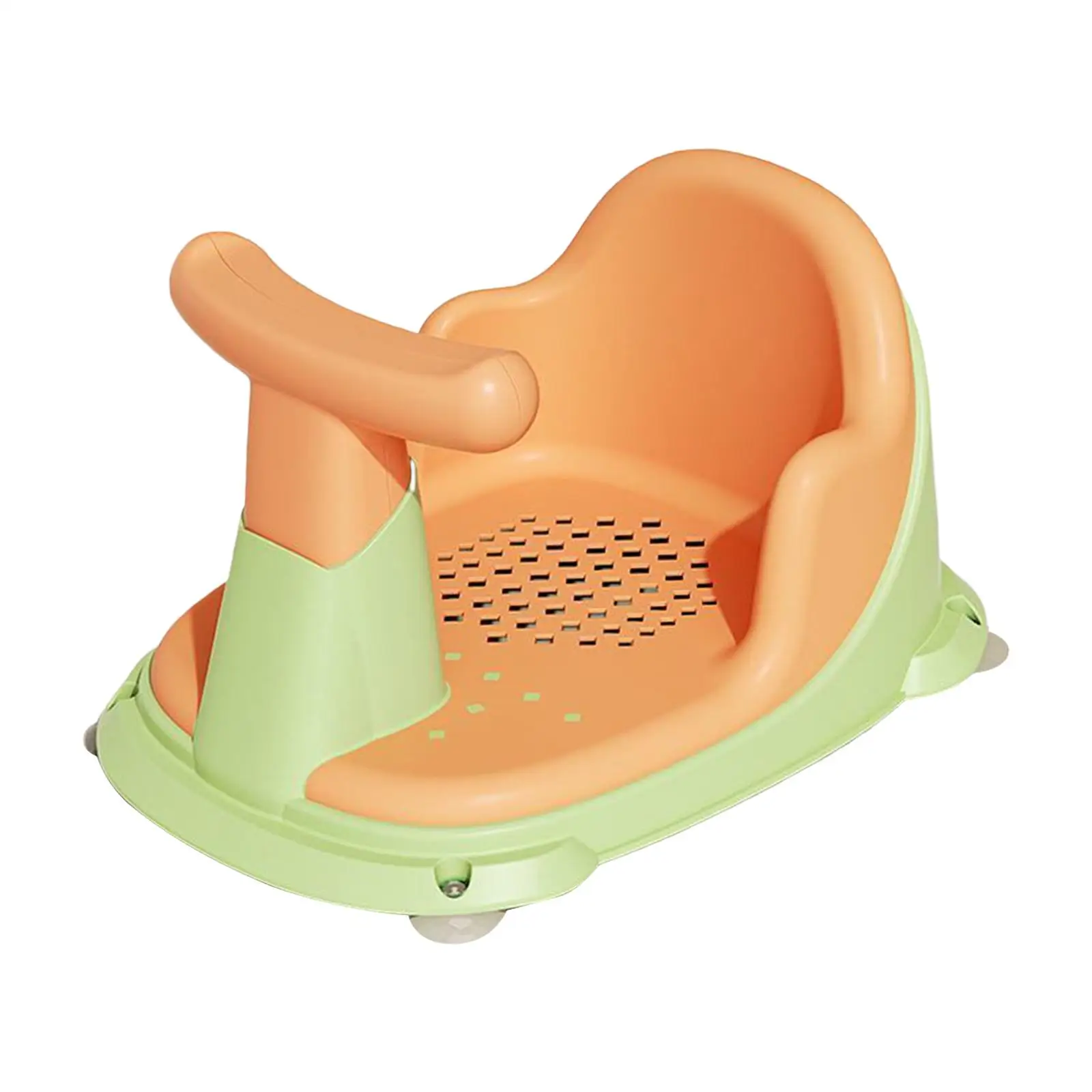 

Infant Cute Bathtub Support Stable Suction Cup Sit up Bathing Backrest Portable Anti Slip Bathtub Seat Bath Seat for Toddlers