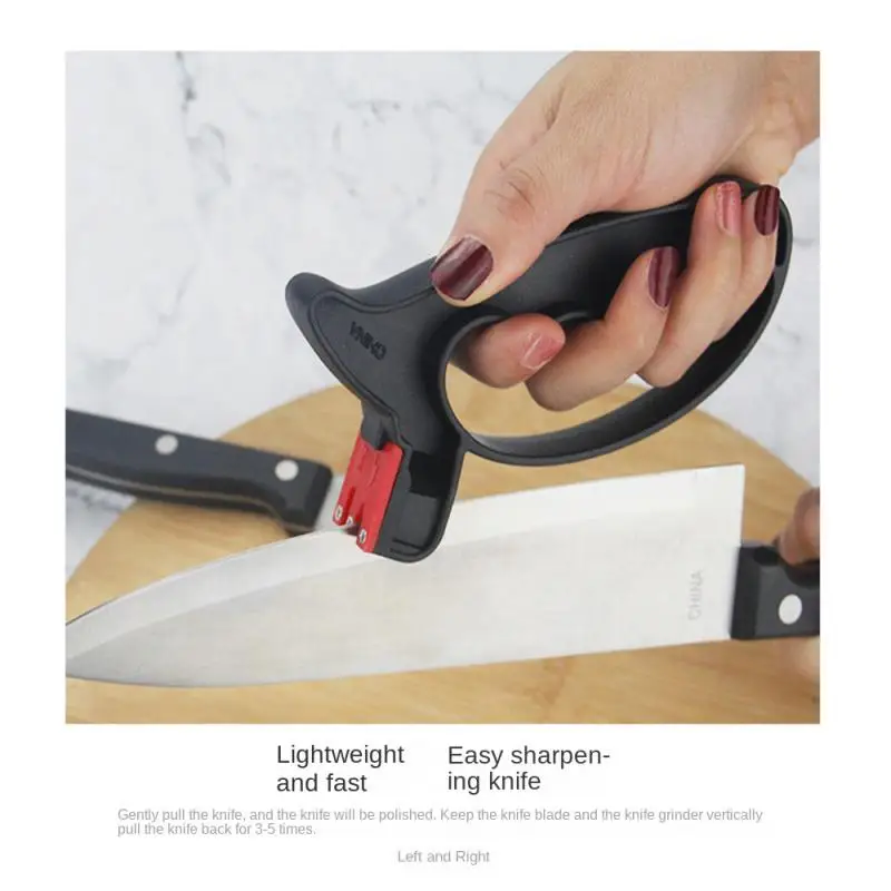 Quick And Easy Handheld Knife Sharpener For Kitchen And Household