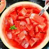 Watermelon Cutter Slicer Popsicle Mould, 3 in 1 Melon Scoop Fruit Scooper Tool for Dig Pulp Separator, Creative Fruit Knife 6