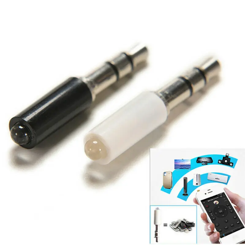 1 Pc 3.5mm Jack Infrared Remote Control Mobile Phone Smart IR Remote Control Plug Ios IPhone Samsung