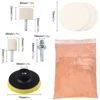 8pcs Car Windshield Glass Scratch Remover Cerium Oxide Powder Glass Polishing Kit For Polishing Blemishes Scuffs Scratches 3