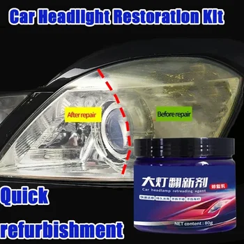 Headlight Restoration Paste Kit 1