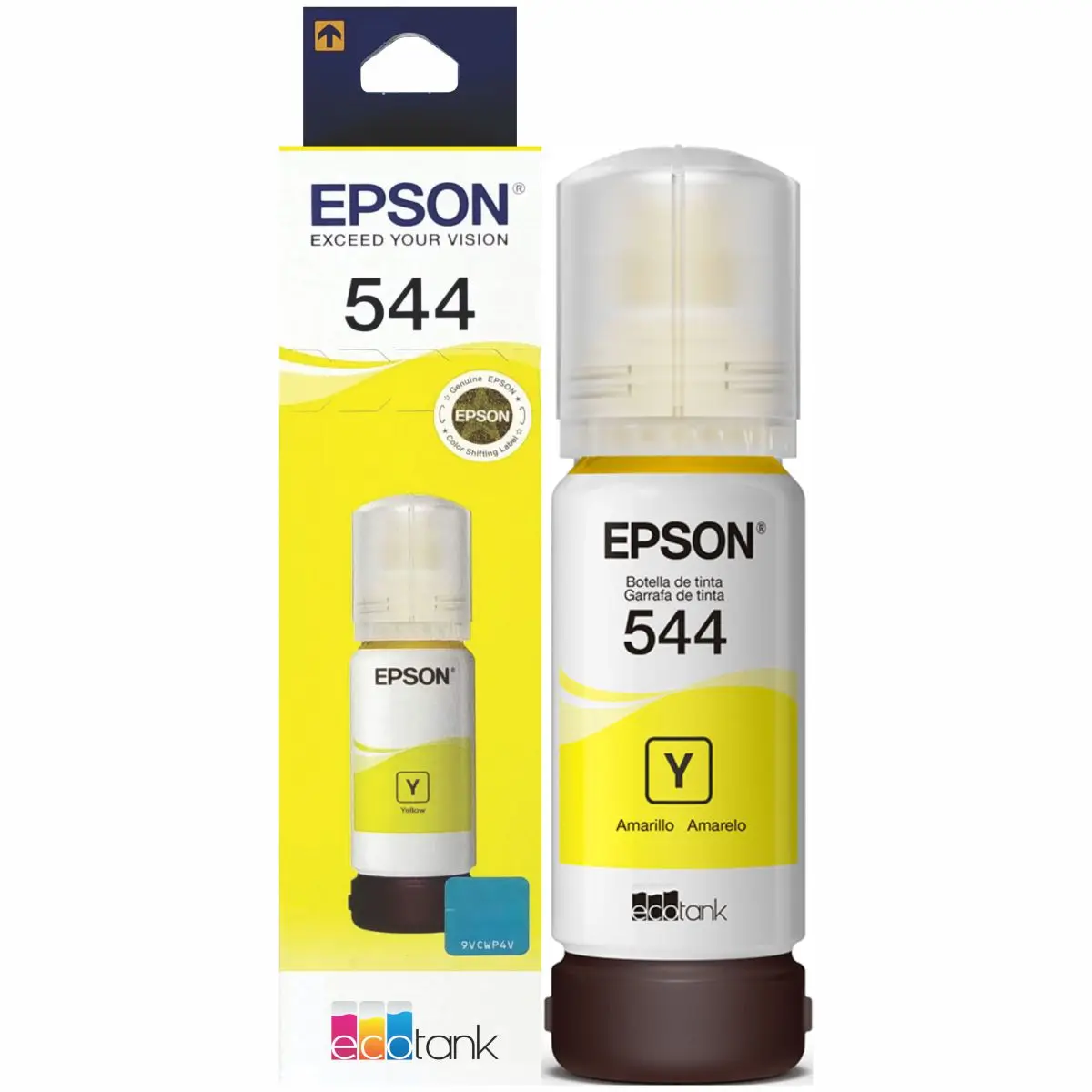 Tinta Amarela Epson T544 L3150 L3110 L5190 L1110|Kits de recarga de tinta|  - AliExpress