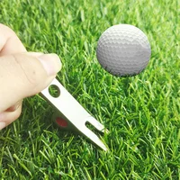 Golf Green Fork New Whistle Type Repair Fork Zinc Alloy Golf Lawn Forks Available In 2 Colors New Universal 1