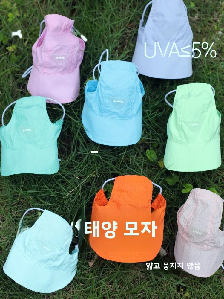 보로로 애완동물 햇빛 가리개 모자 강아지 고양이 여름 모자 강아지 코이라 시바견 모자 유니섹스 야구 모자 애완동물 용품