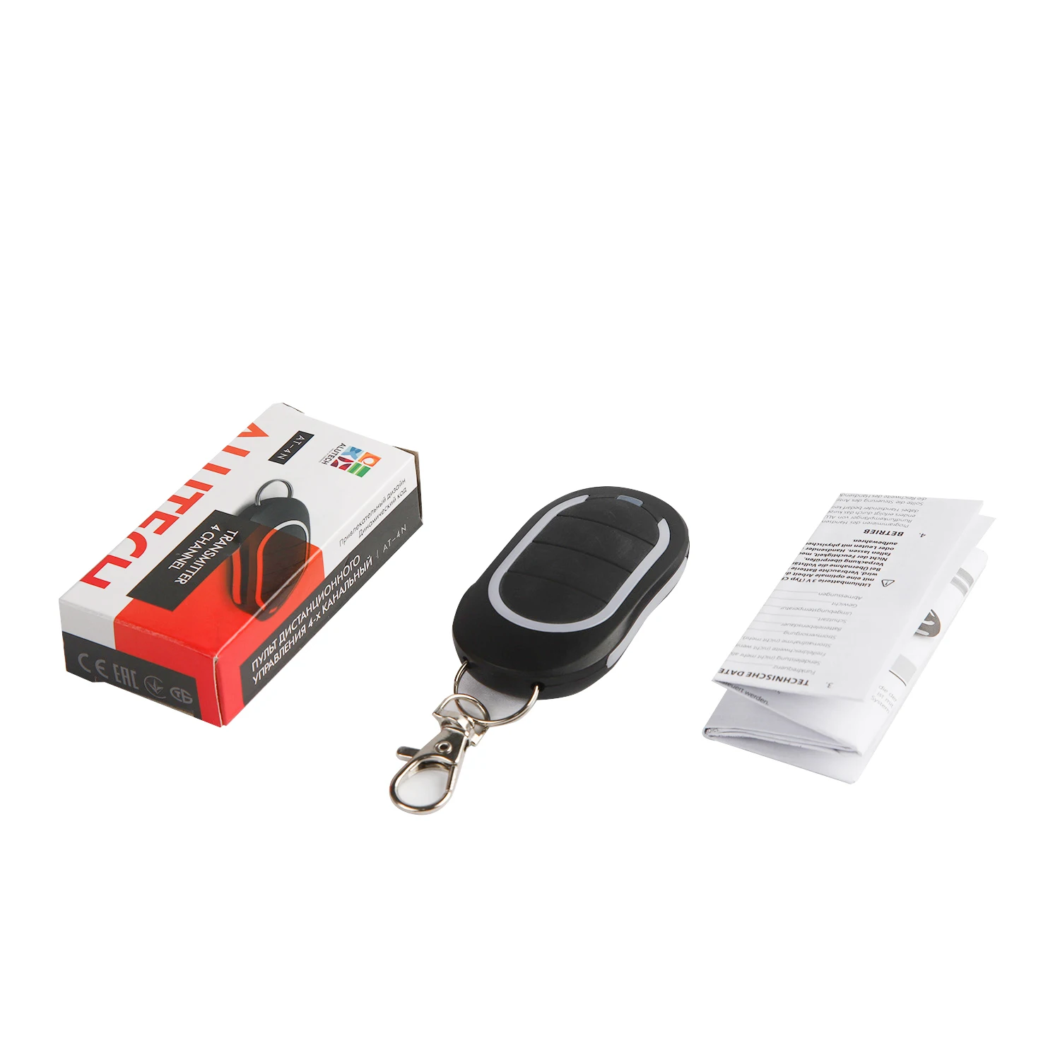 

Alutech AT-4N Remote Control With Automation Gate Alutech Radio Control for External Receiver