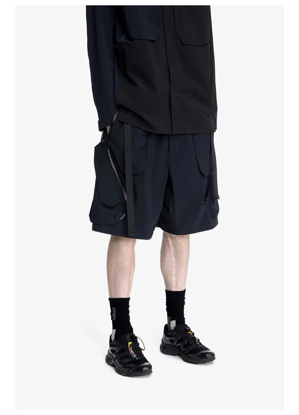 Reindee Lusion 23ss 209 quick drying  lightweight waterproof shorts integrated waist adjustment 3d pockets techwear gorpcore
