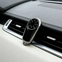 Luxury Leather Car Key Protector Cover Deluxe Edition (Black)