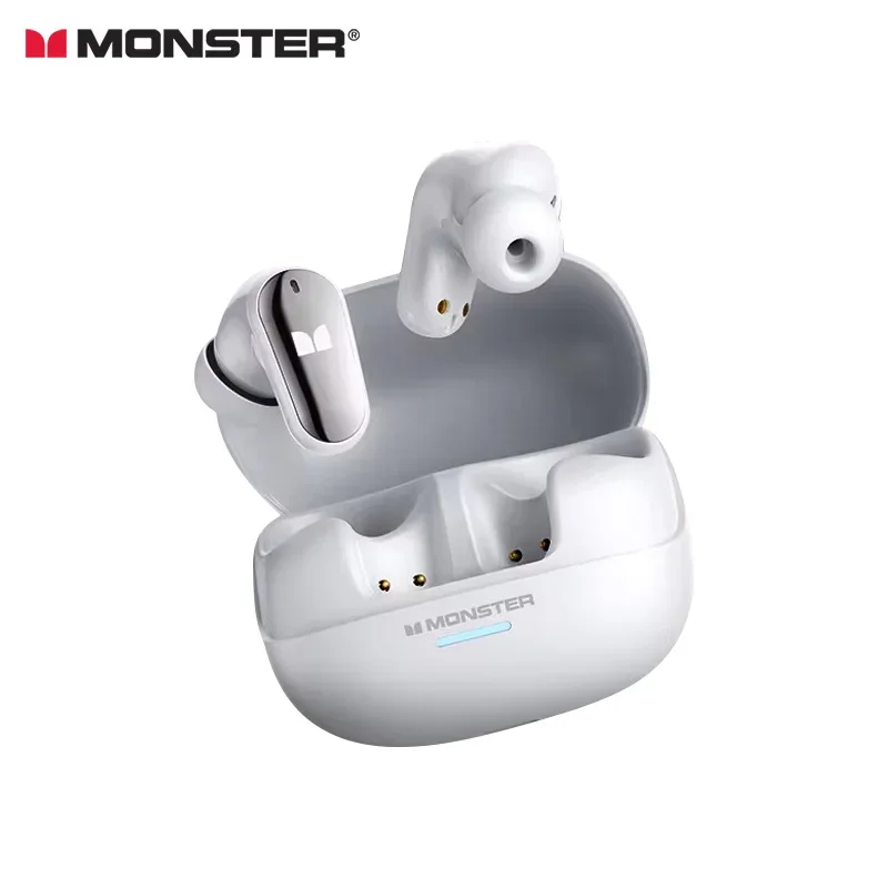 ตัวเลือกสินค้า หูฟังเกมมิ่งไร้สาย Monster Bluetooth 5.4 แบตเตอรี่ยาวนาน เสียง HIFI